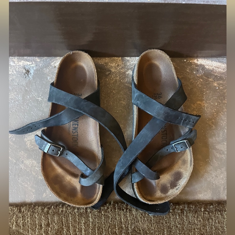 Black Birkenstocks